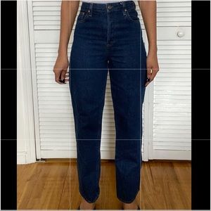 Aritzia MIA high rise curve jeans